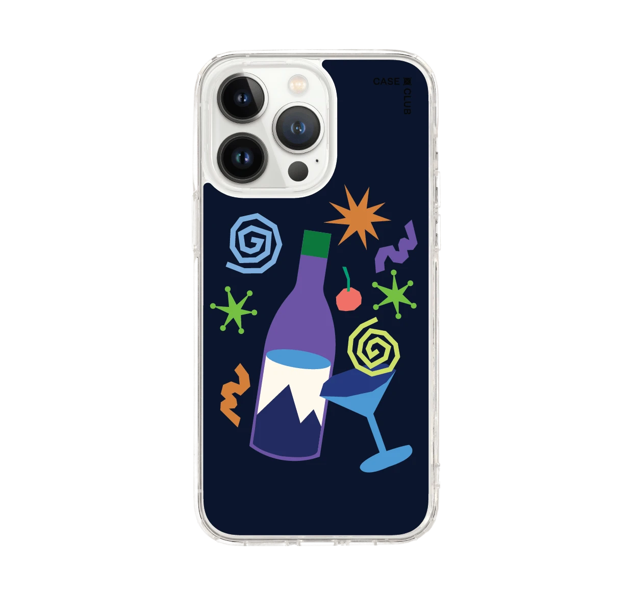 เคสใส iphone 14 pro max ปาร์ตี้มีสไตล์ ศิลปะแห่งการดื่ม
